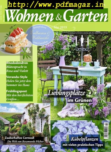 Wohnen & Garten – Mai 2019 Cover