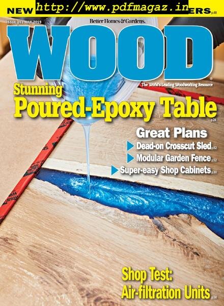 WOOD Magazine – July 2019 Cover