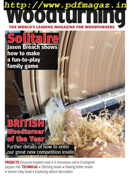 Woodturning – April 2019 Cover