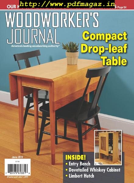Woodworker’s Journal – June 2019 Cover