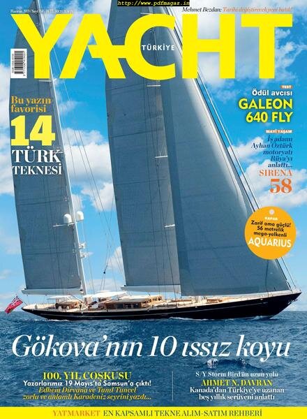 Yacht – 03 Haziran 2019 Cover