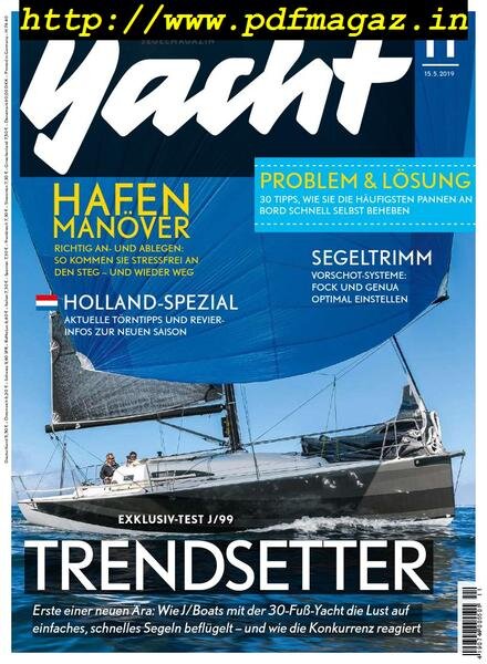 Yacht Germany – 15 Mai 2019 Cover