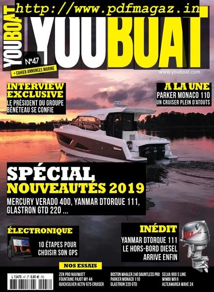Youboat – avril 2019 Cover