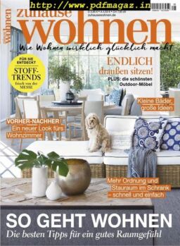 Zuhause Wohnen – Mai 2019