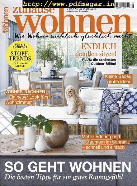 Zuhause Wohnen – Mai 2019 Cover