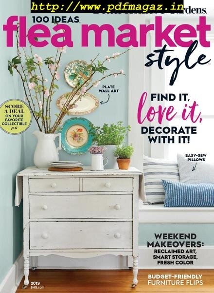 100 Ideas Flea Market Style – June 04, 2019 Cover