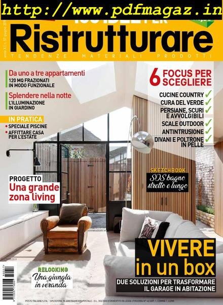 100 Idee per Ristrutturare – giugno-luglio 2019 Cover
