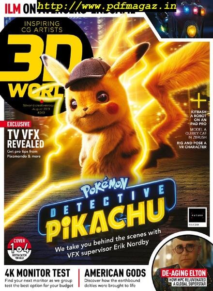 3D World UK – August 2019 Cover