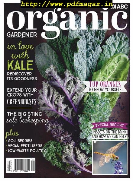 ABC Organic Gardener – July 2019 Cover