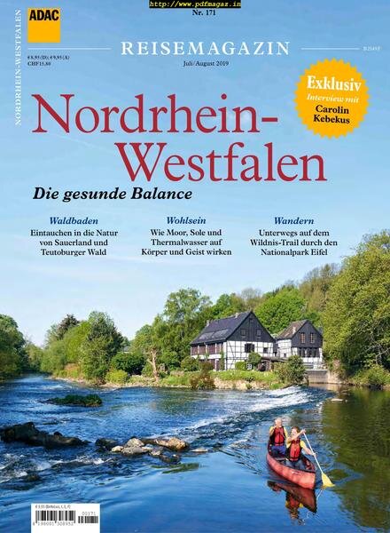 ADAC Reisemagazin – Juli 2019 Cover
