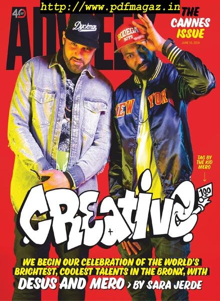 Adweek – June 10, 2019 Cover
