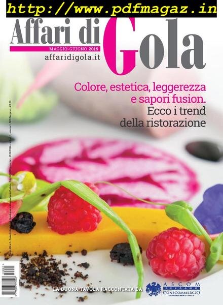Affari di Gola – Maggio-Giugno 2019 Cover