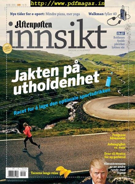 Aftenposten Innsikt – juni 2019 Cover