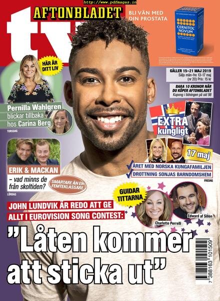 Aftonbladet TV – 13 maj 2019 Cover