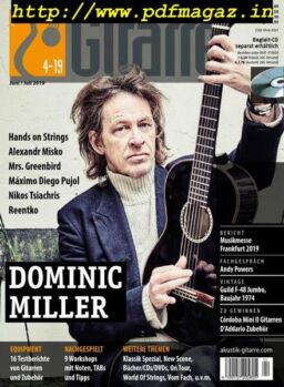 Akustik Gitarre – Juni-Juli 2019
