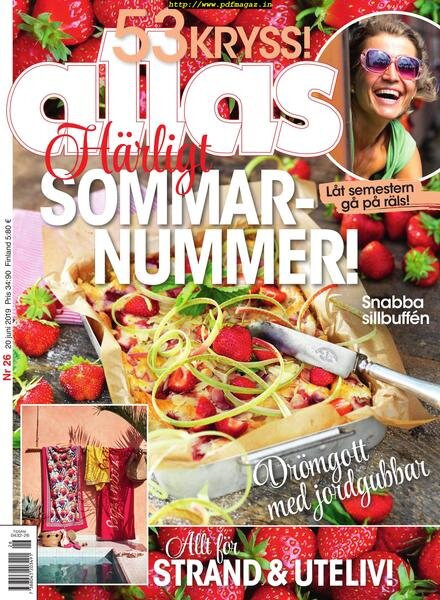 Allas – 20 juni 2019 Cover