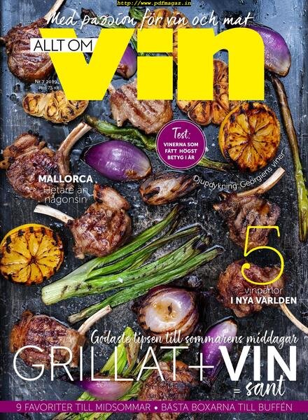 Allt om vin – 19 juni 2019 Cover