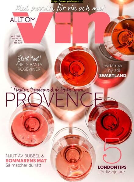 Allt om vin – 24 maj 2019 Cover