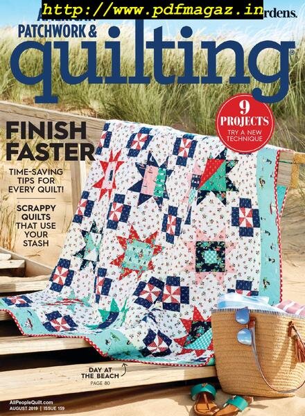 American Patchwork & Quilting – August 2019 Cover