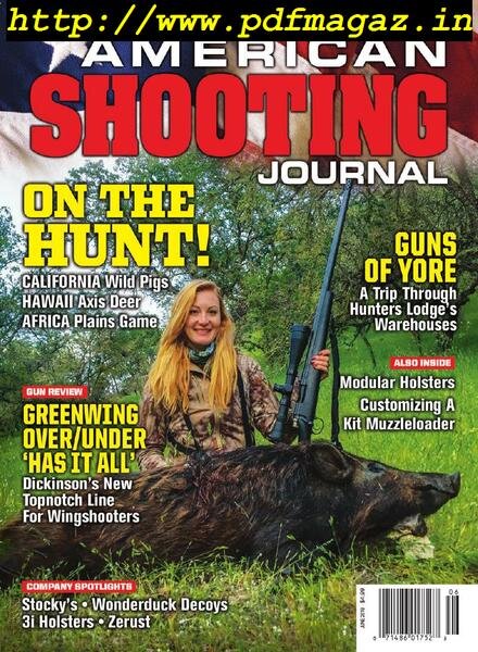 American Shooting Journal – June 2019 Cover