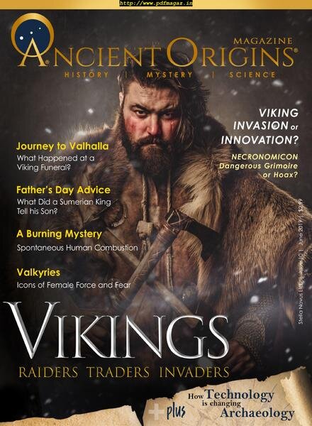 Ancient Origins Magazine – June 2019 Cover