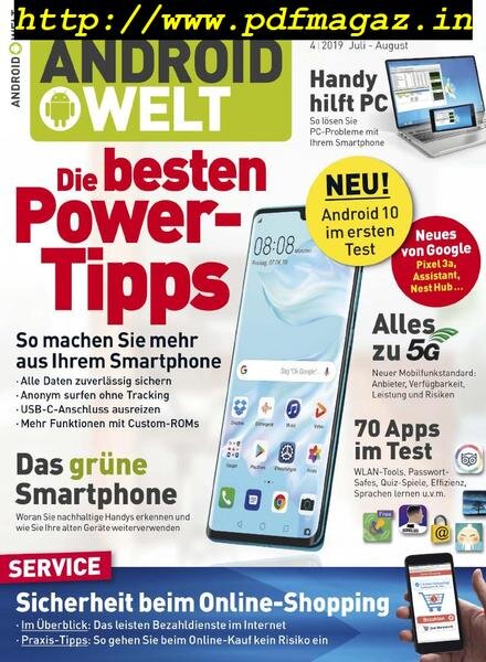 Android Welt – Juni 2019 Cover