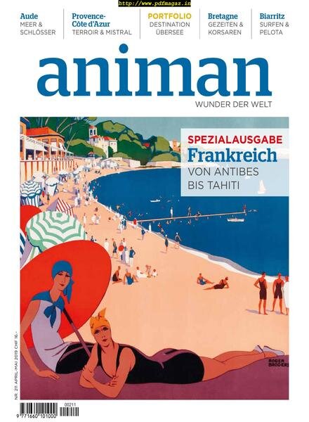 Animan German Edition – April 2019 Cover