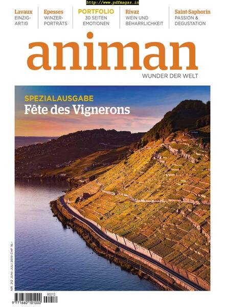 Animan German Edition – Juni 2019 Cover