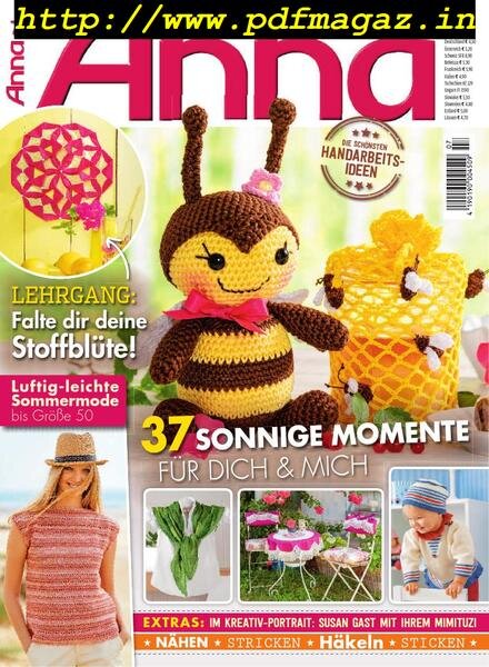 Anna Germany – Juli 2019 Cover