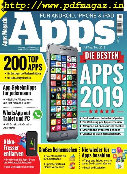 Apps Magazin – Juni 2019 Cover