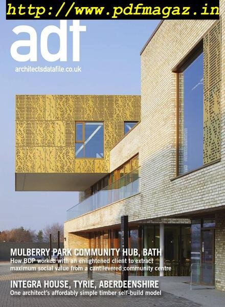 Architects Datafile (ADF) – June 2019 Cover