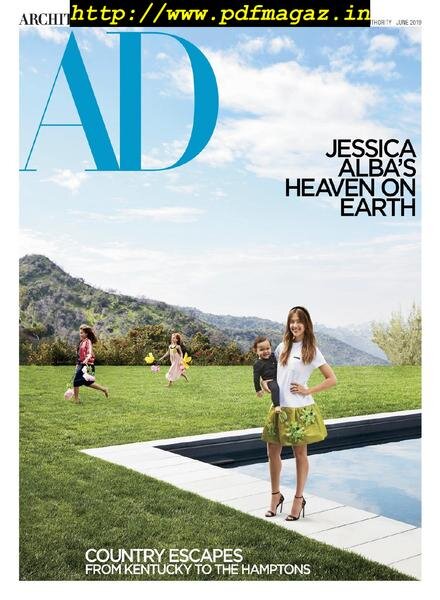 Architectural Digest USA – June 2019 Cover