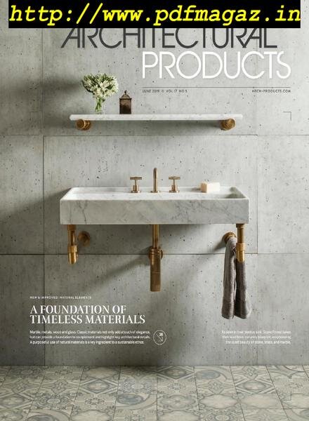 Architectural Products – June 2019 Cover