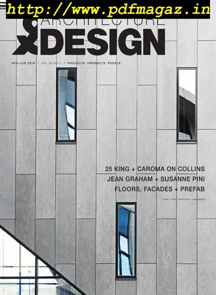 Architecture & Design – April-June 2019 Cover