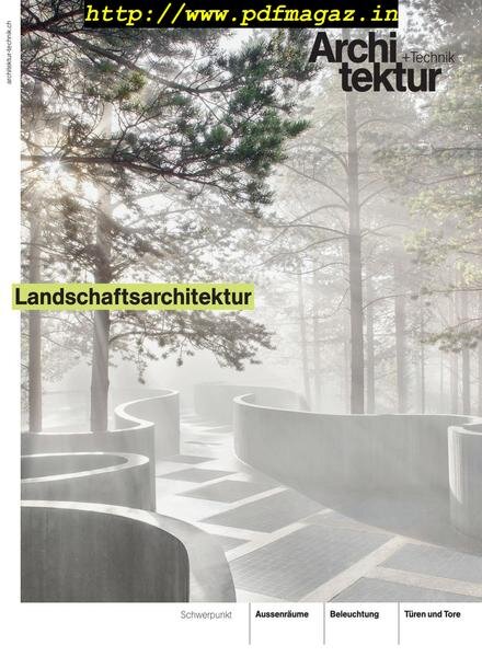 Architektur+Technik – April 2019 Cover