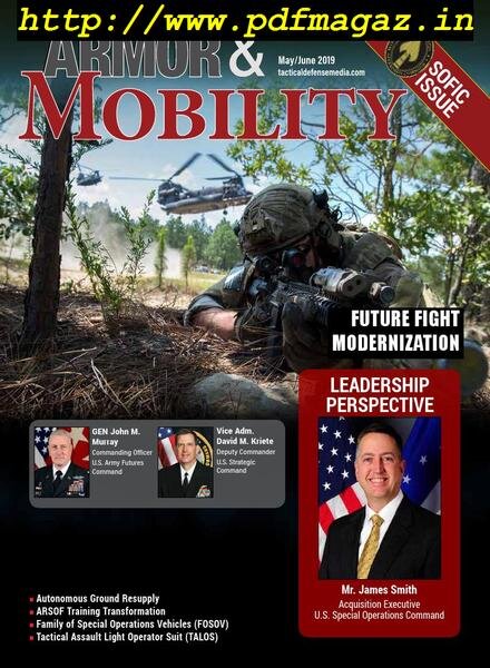 Armor & Mobility – May-June 2019 Cover