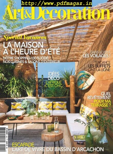 Art & Decoration – juillet 2019 Cover