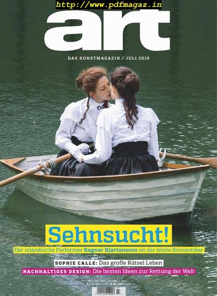 Art Magazin – Juli 2019 Cover