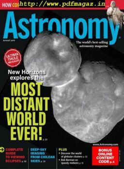 Astronomy – August 2019