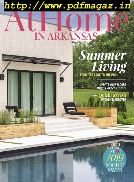 At Home in Arkansas – July 2019 Cover
