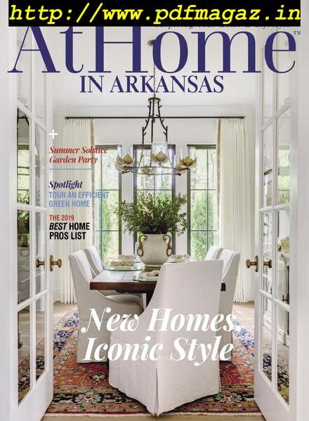At Home in Arkansas – June 2019 Cover