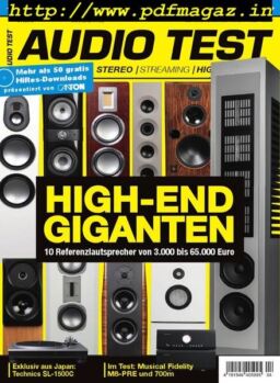 Audio Test – Mai 2019