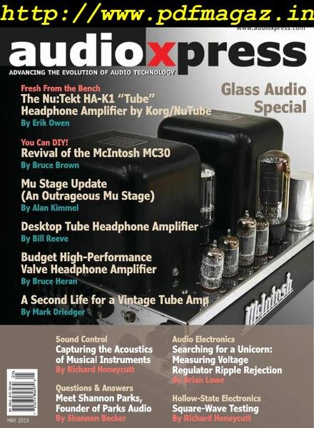 audioXpress – May 2019 Cover