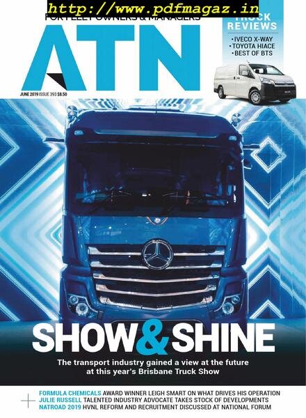 Australasian Transport News (ATN) – June 2019 Cover