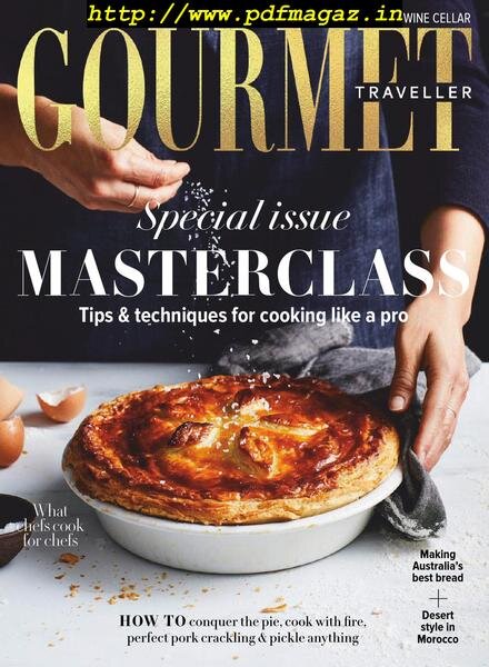 Australian Gourmet Traveller – June 2019 Cover
