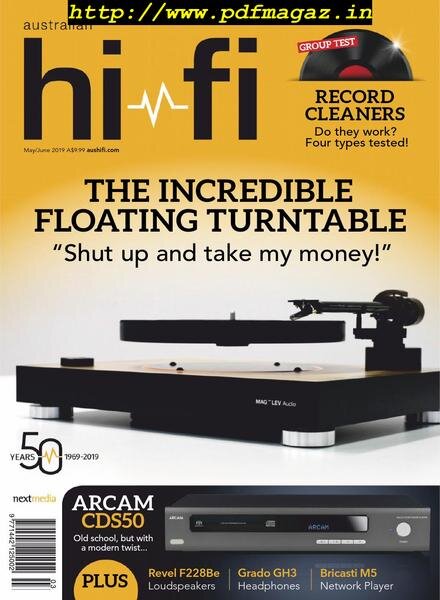 Australian HiFi – May 2019 Cover