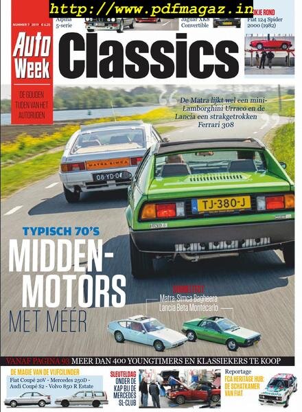 AutoWeek Classics Netherlands – juli 2019 Cover