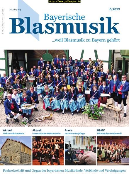Bayerische Blasmusik – Juni 2019 Cover