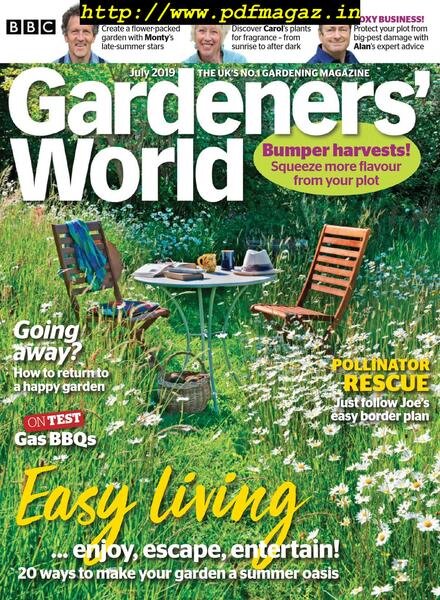BBC Gardeners’ World – July 2019 Cover