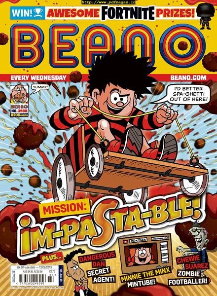 Beano – 05 June 2019 Cover